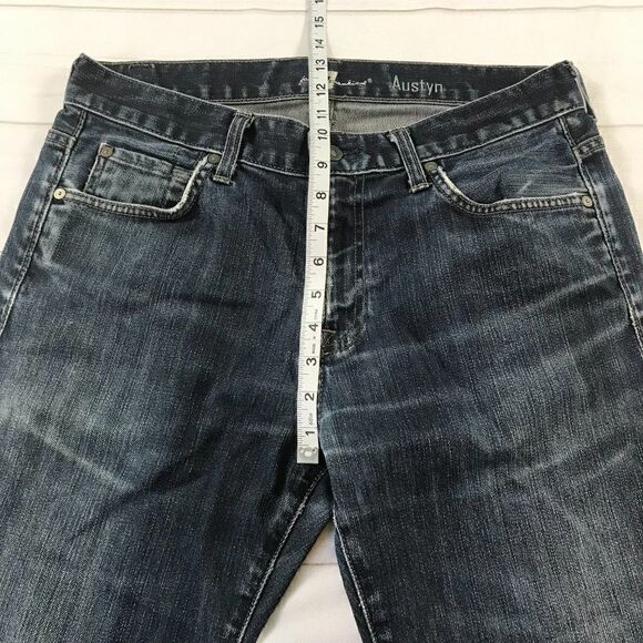 7 For All Mankind Men's Austyn Dark Washed Jeans 32 - Picture 7 of 12